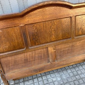 Cama de Roble Desarmable con Parrilla Elástica - imagen 11
