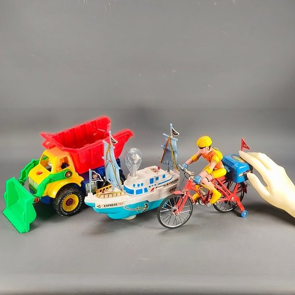 Juguetes para niños con maquinaria y vehículos - imagen 2
