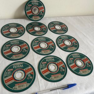 Discos de Corte TOTAL para Metal e Inoxidable (Pack de 10) - imagen 3