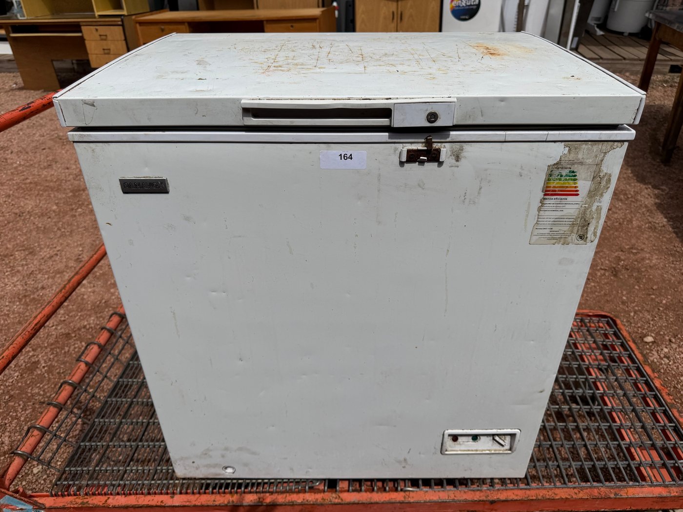 Freezer Horizontal Panavox 140 Lts Blanco