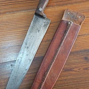 Lote anterior: Cuchilla Franz Wenk Solingen Acero Inoxidable 24 cm con Funda de Cuero