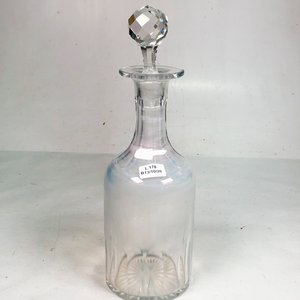 Botellón de Vidrio Hialino con Tapón y Base Prensada - imagen 2