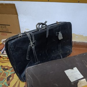 2 Valijas Antiguas de Viaje Estilo Vintage - imagen 4