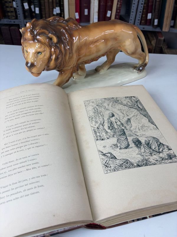 Libro de Poesías de Angel Guimerá 1887 en Español Ilustrado - imagen 3