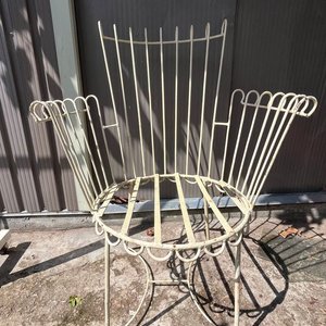 Lote siguiente: Sillón de Hierro Estilo Clásico para Jardín