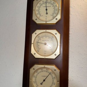 Estación Meteorológica de Pared con Termómetro, Barómetro y Higrómetro - imagen 5