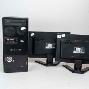Torre de Computadora con 2 Monitores Acer - imagen 2