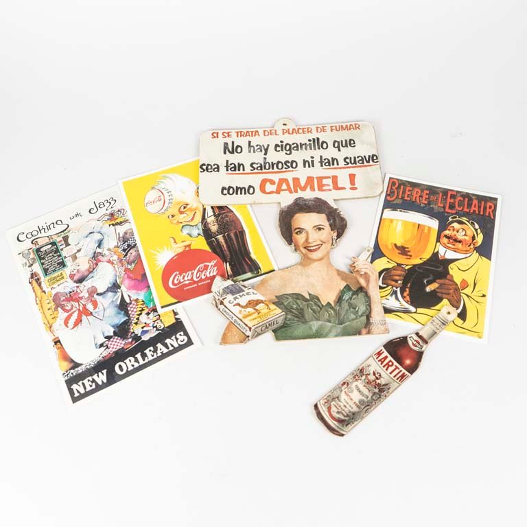 Lote anterior: Colección de cartones de bebidas y publicidad