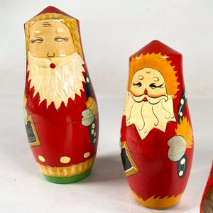 Matrioshka Papá Noel Decorada - imagen 4