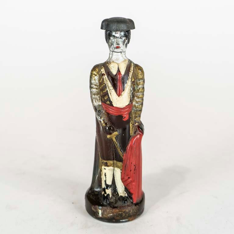 Lote siguiente: Botella Figura Torero de Vidrio - Medidas: 16cm
