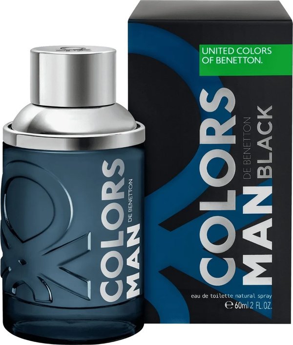 Botella de Color Man en Negro de 100 ml