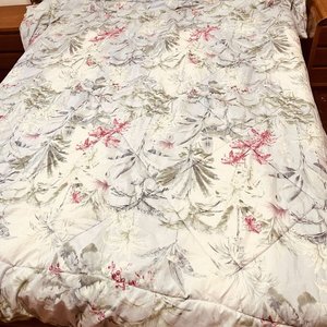 Juego de Acolchado y Fundas para Colchón y Almohadas 2 Plazas Estampado Floral - imagen 3