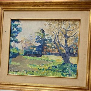 Lote anterior: Cuadro "Paisaje" de Edgardo Ribeiro Nario, 46x38 cm