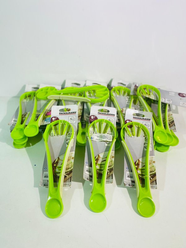 Lotes de cuchillos de plástico verde - imagen 1
