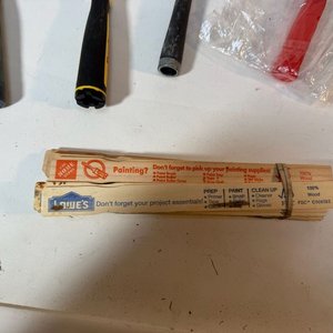 Lote de Rodillos y Paletas para Mezclar Pintura - imagen 2
