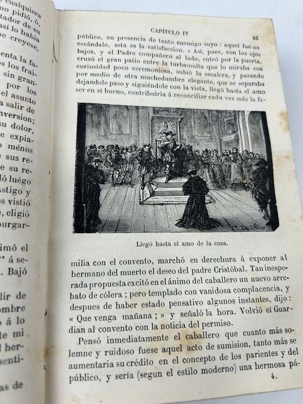 Dos tomos de 'Los novios' de Alessandro Manzoni, novela histórica ambientada en la Milán del siglo XVII, edición en castellano (París, 1884) - imagen 5