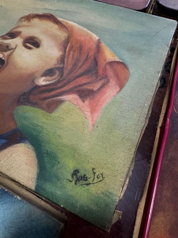 Colección de 12 óleos en bastidor firmados - imagen 7