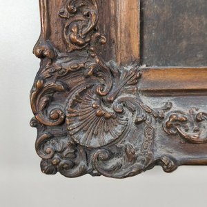 Obra de Arte: Técnica Mixta Lápiz y Acuarela con Marco Ornamentado - imagen 3