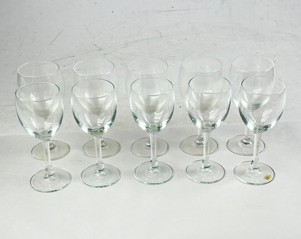 Lote anterior: Copas de vino hialinas diferentes