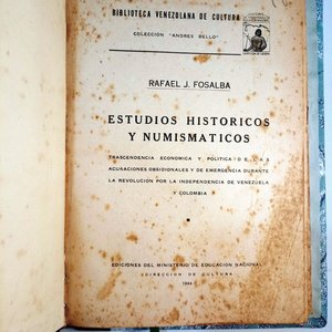 Estudios Históricos y Numismáticos de Rafael J. Fosalba - Edición 1944 - imagen 4