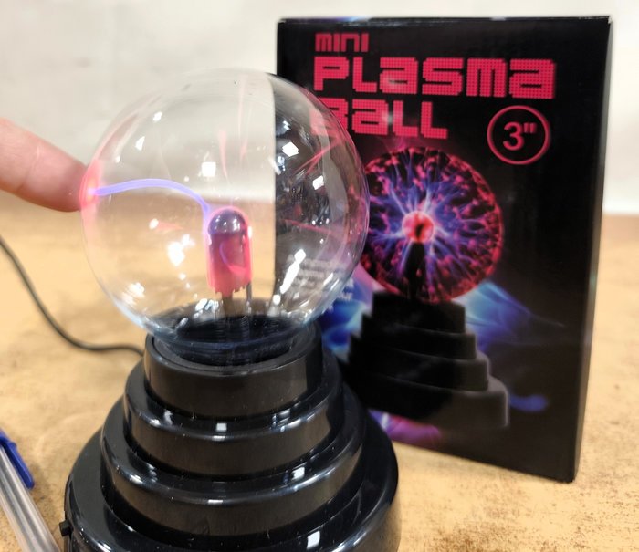 Esfera de plasma USB sensible al tacto - imagen 5