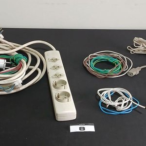 Lote de Cables y Regleta Eléctrica Varios - imagen 3