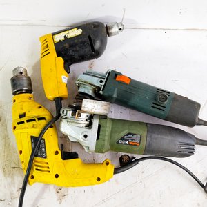 Lote de 2 Amoladoras y 2 Taladros Eléctricos - imagen 2