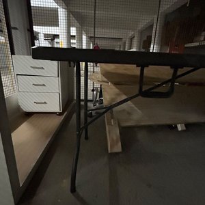 Mesa de Camping Plegable Negra - imagen 2
