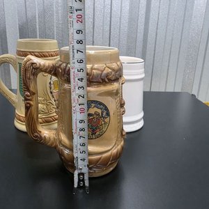 Jarras Cerveceras de Cerámica con Diseños Variados - imagen 9
