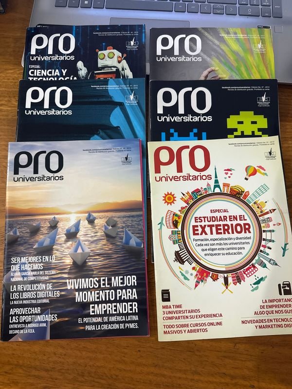 Revistas "Pro Universitarios" - Colección de Publicaciones Educativas y de Negocios - imagen 1