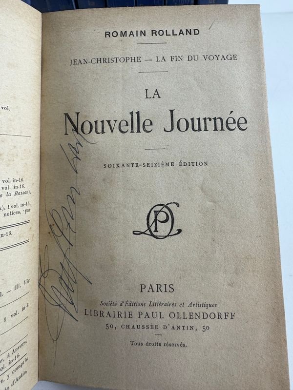 Colección de Novelas de Jean Christophe - Paris - imagen 8