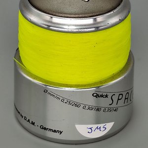 Carrete de Pesca D.A.M. Quick SPAC 940 con Nylon Amarillo - imagen 4