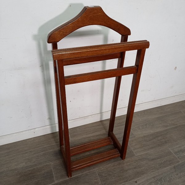 Perchero de Pie Despojador de Madera Marrón