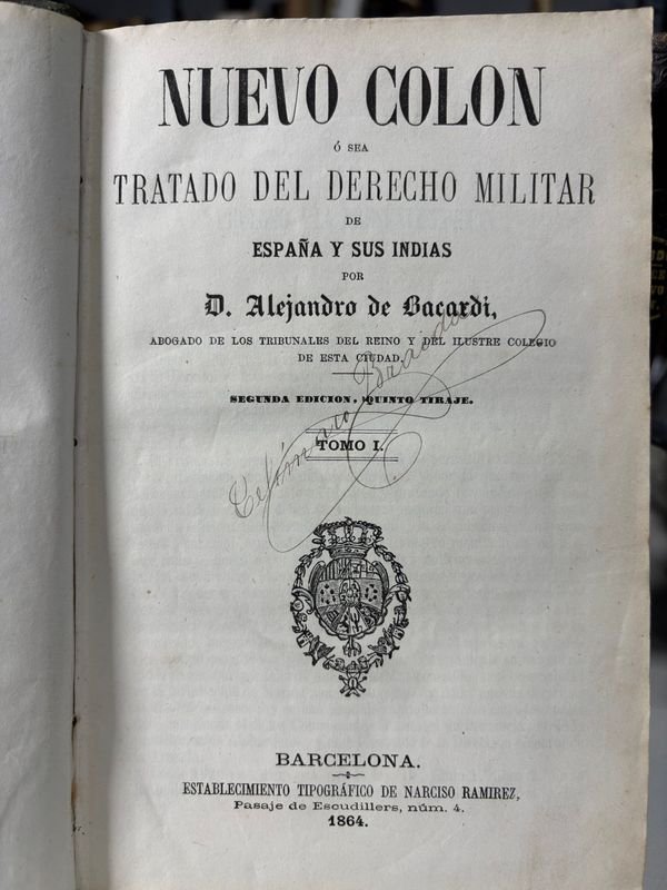 Libro Histórico del Tratado del Derecho Militar de España y sus Indias - imagen 2