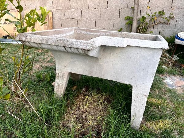 Pileta de Lavar de Hormigón Doble para Jardín - imagen 5