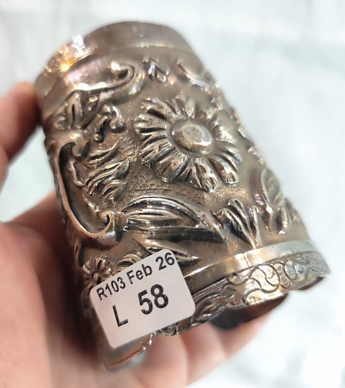Pieza decorativa labrada en plata peruana 925 - imagen 2