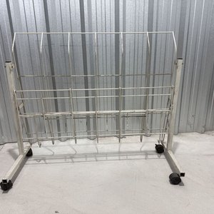 Tendedero Plegable con Ruedas Blanco - imagen 4
