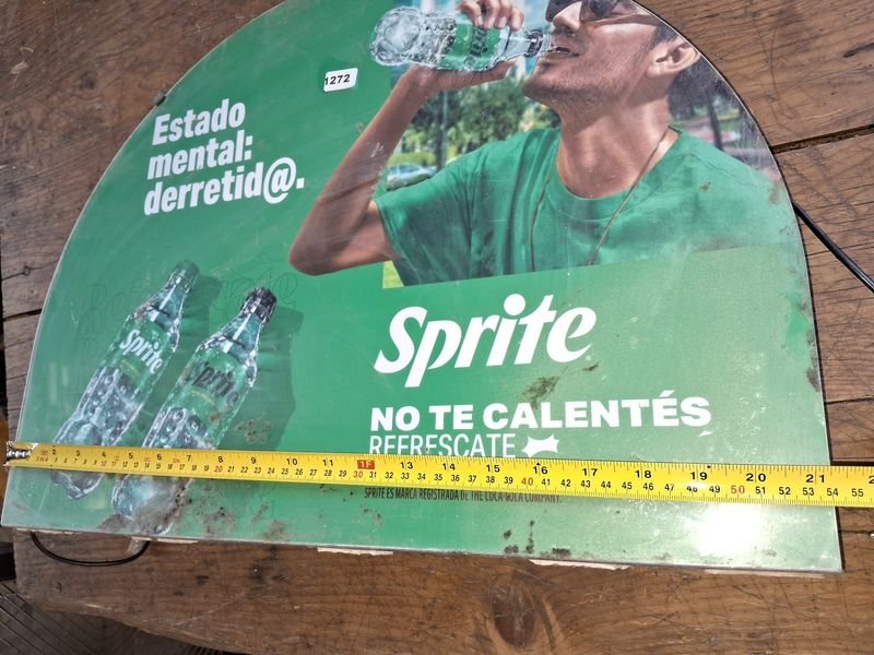 Cartel luminoso vintage de Sprite - imagen 2
