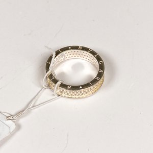 Anillo Bvlgari de Plata con Circones, Medida 17 mm - imagen 2
