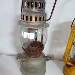 Dos Faroles Antiguos con Tubo y Mantillas - imagen 7