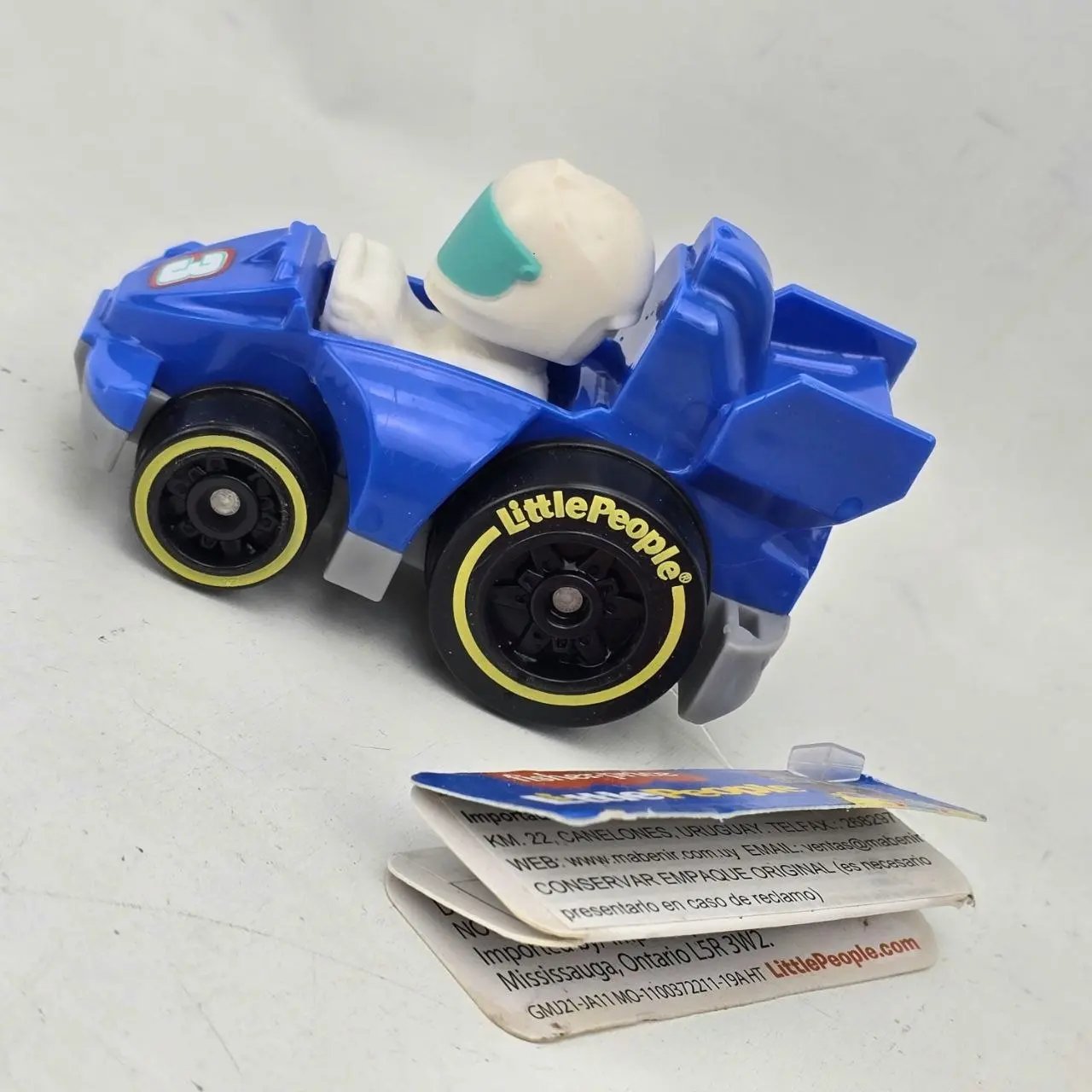 Auto de Carreras Little People Fischer Price con Piloto