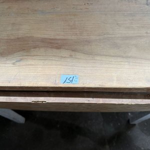 Mesa de Cocina Plegable de Pino Brasil con Alas - imagen 1