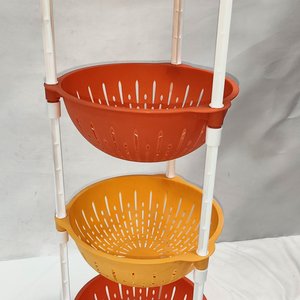 Organizador/Frutero Desarmable de Plástico con 4 Canastos - imagen 4