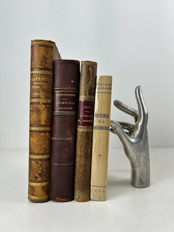 Cuatro libros técnicos antiguos de siglo XIX-XX - imagen 1