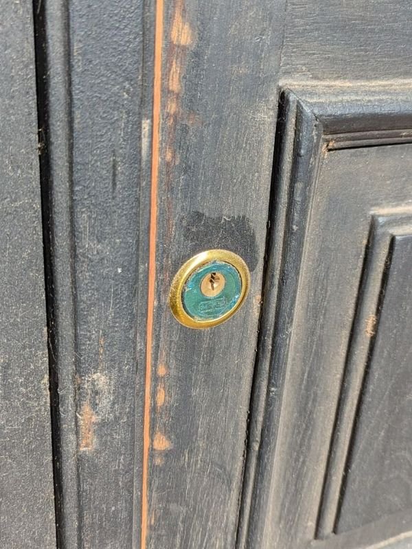 Puerta doble en cedro con marco de pinotea - imagen 5