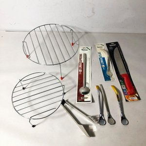 Lote anterior: Set de Utensilios de Cocina y Mate: Bombillas, Pinza, Cuchillo y Soportes