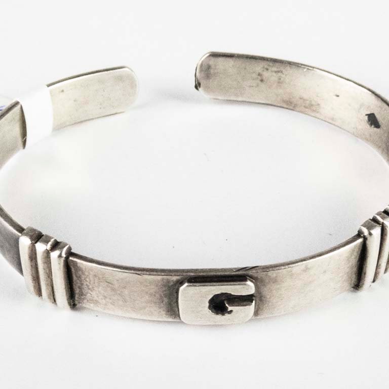 Cadena de plata con letra G - imagen 2