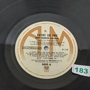 Vinilo Peter Frampton "Estoy en Vos" (I'm in You) - A&M Records - imagen 4