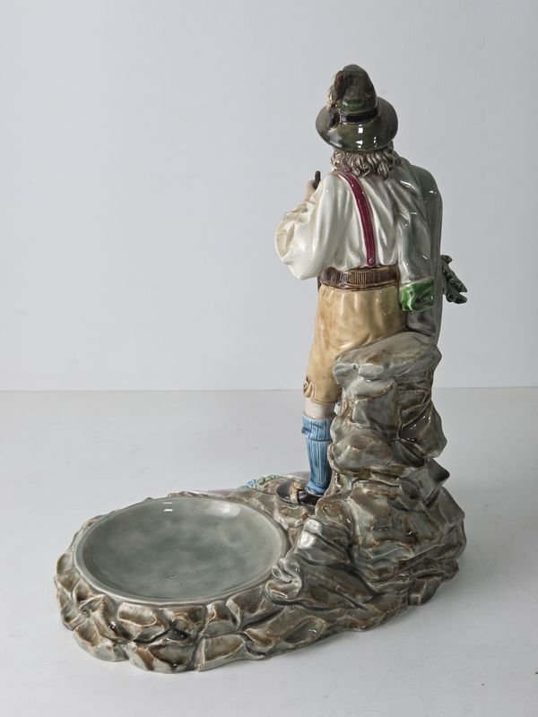 Figurita en mayolica Eichwald restaurada - imagen 5