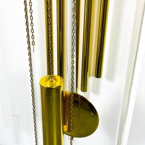 Reloj de Pie Moderno en Acrílico Transparente con Carrillón y Péndulo - imagen 5